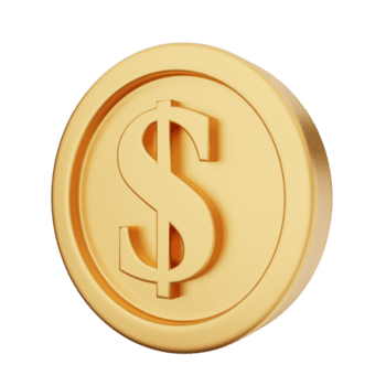 Dollar trading chart visualization